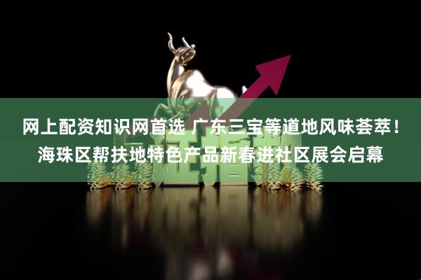 网上配资知识网首选 广东三宝等道地风味荟萃！海珠区帮扶地特色产品新春进社区展会启幕